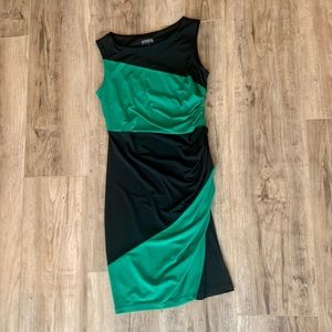 En Focus color block dress size 6